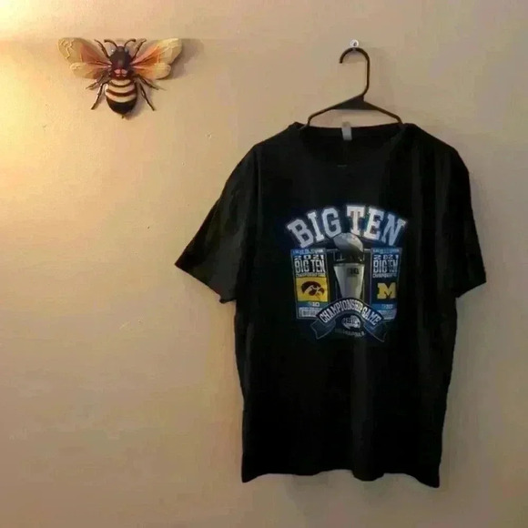 Next level Michigan vs Iowa 2021 championship T-shirt, XL, black - Picture 1 of 5